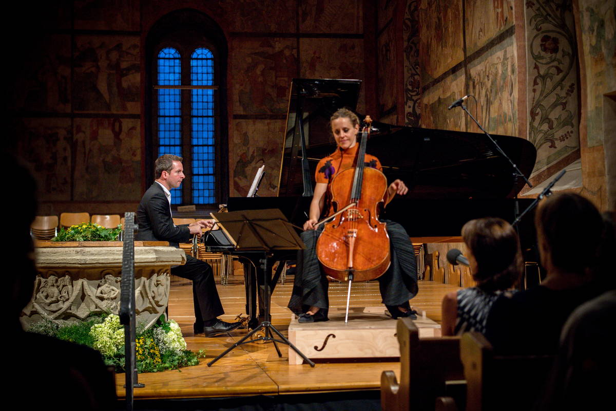 Sol Gabetta and Bertrand Chamayou © Raphaël Faux