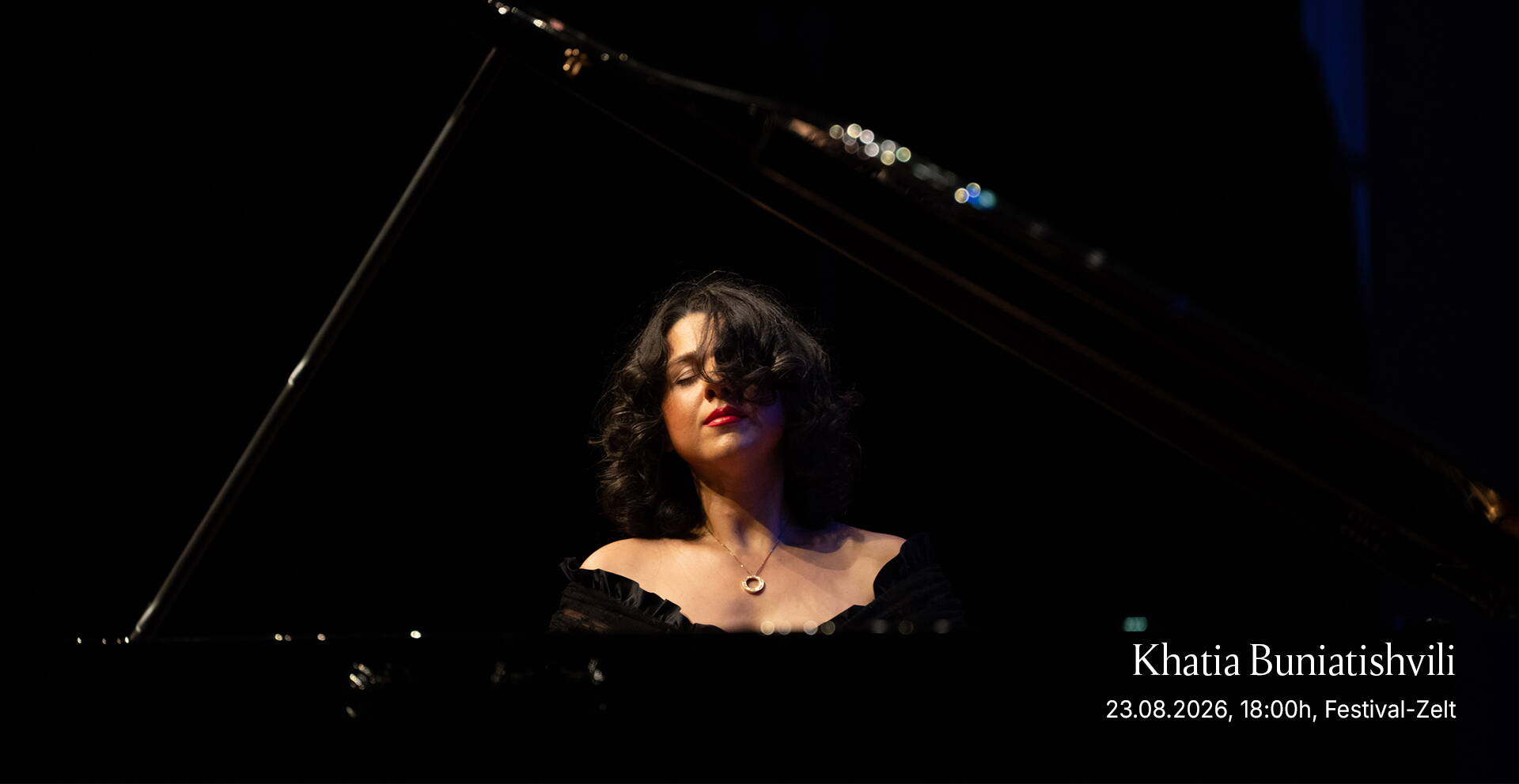 Khatia Buniatishvili – Menuhin Festival Gstaad 2026
